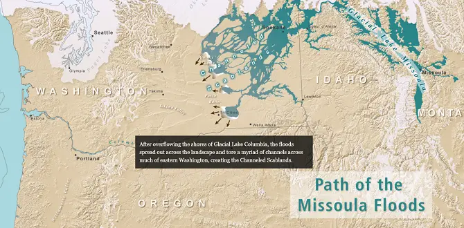 Washington’s Ice Age Floods Map