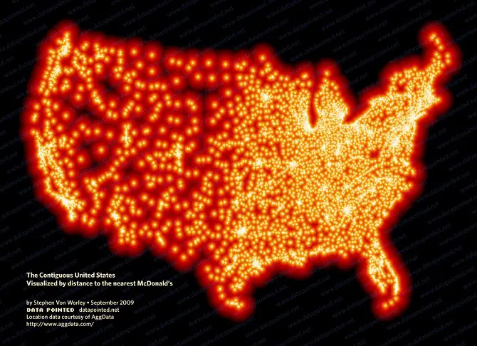 Dot Distribution Map