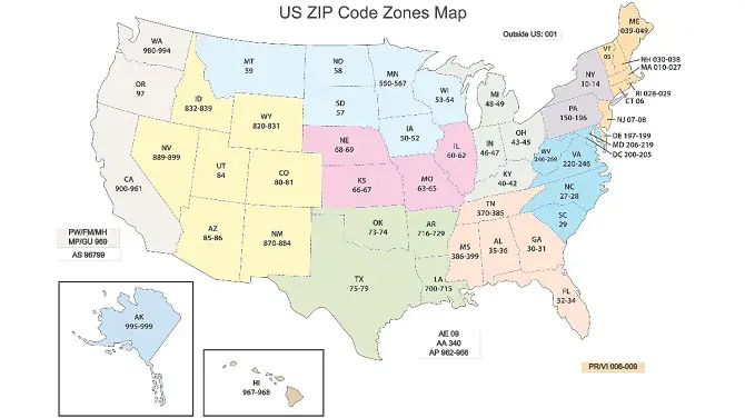 Zip Code Maps
